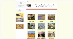 Desktop Screenshot of galeriaespi.com